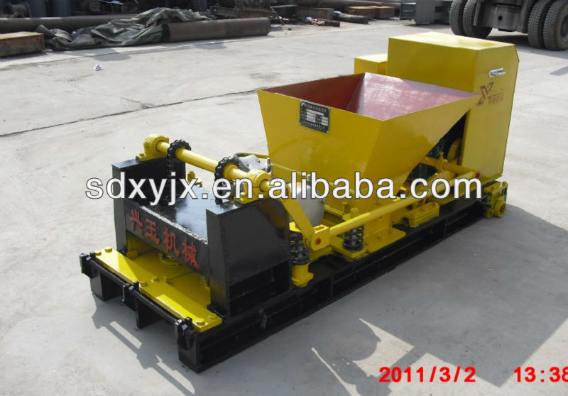 Concrete purlin forming machine