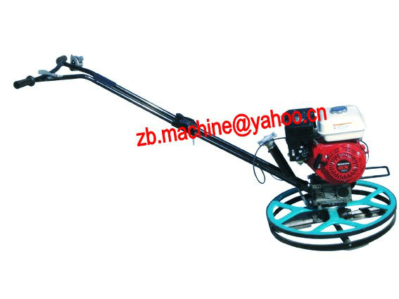 Concrete road power trowel manufacture/edging power trowel