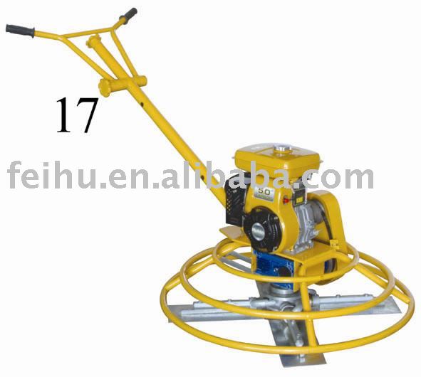 Concrete smoothing machine, concrete finishing power trowel machine