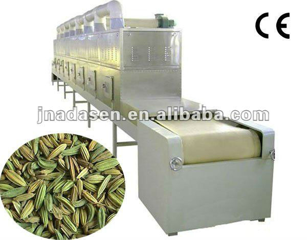 Condiment and Spice Microwave Drying and Sterilization Machine