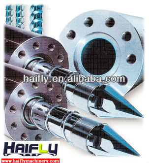 conical twin screw barrel