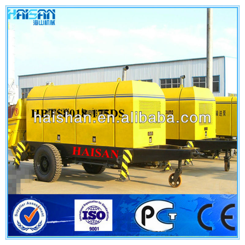 Construction diesel concrete pump