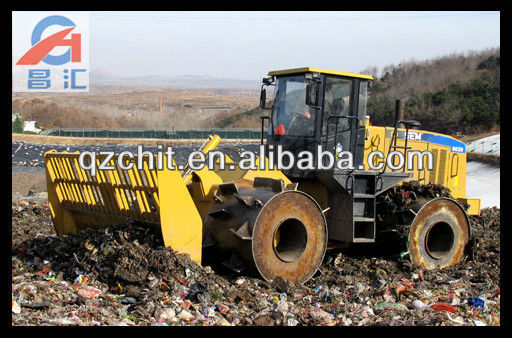 construction machine engineering garbage compactor truck