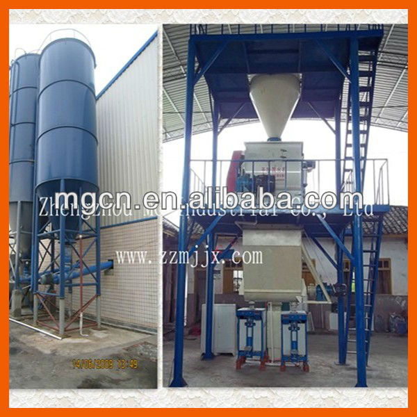 Construction Machine Tile Adhesive Mortar Mixing Machine Made In China Tile adhesive mortar and tile glue making plant