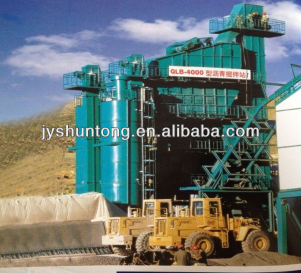 Construction machinery manufacturer shuntong QLB-4000 asphalt mixing machine