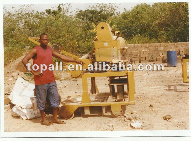 Containerized Export Nigeria Market DIESEL Block Making Machine