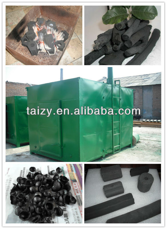 continuous carbonization furnace/Self-ignite type wood carbonization stove with low price 0086-18703616536