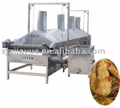 Continuous fish frying machine