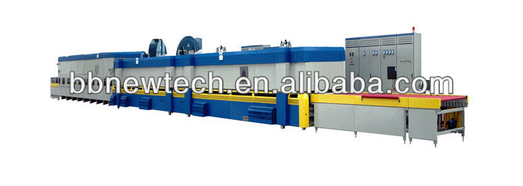 Continuous Flat Glass Tempering Furnace