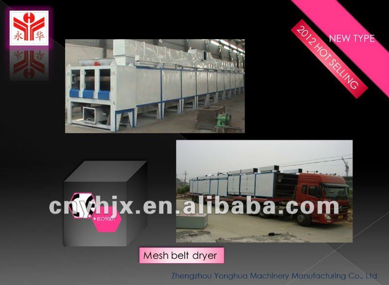 Continuous Food Mesh Belt Dryer Drying Equipment With Good Quality