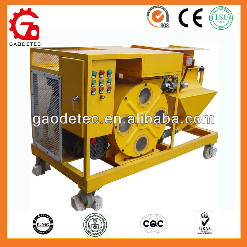 Continuous spray flow ISO supplier GMP40/10-H peristaltic hose mortar/cement pump