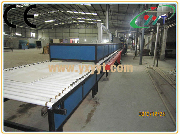 Continuous type of glass mosaic machine