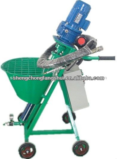 Convenient electric motor automatic plastering machine