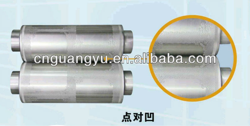 convex-concave embossing roller