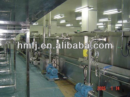 cooling machine /bottle cooling tunnel for fruit juice