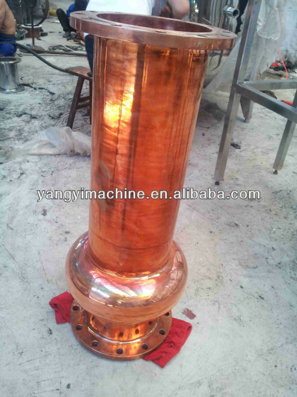 copper distillers/stainless distiller/Reflux columns/8"reflux columns stills