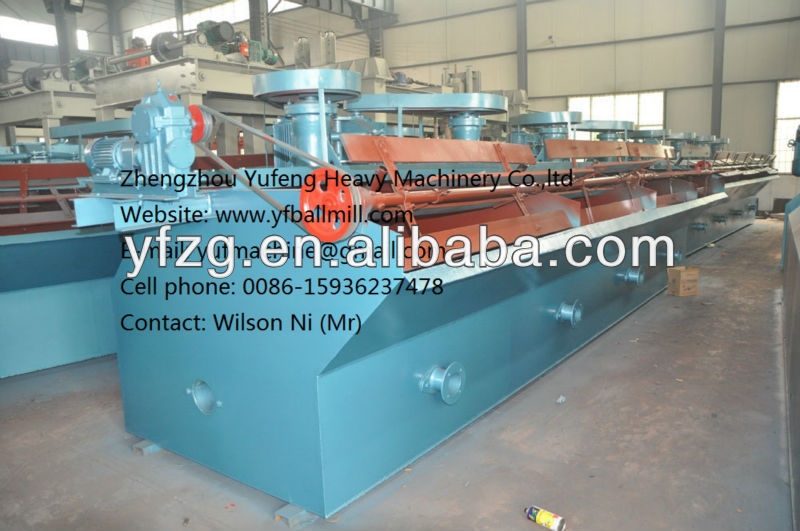 copper ore Lead Zinc Flotation Machine separator in upgrading unit