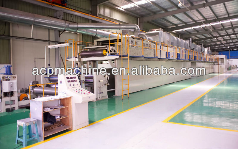 corlorful aluminum coating line