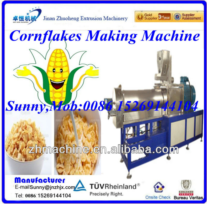 corn flakes production process