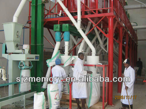 corn flour grind machinery