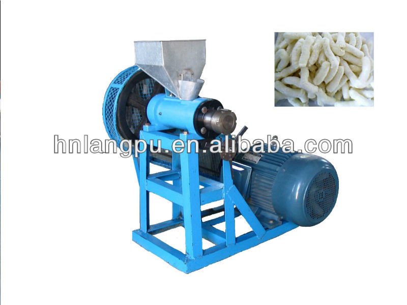 Corn puff snack extruder for sale new model large motor