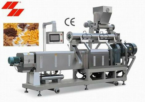 corn puff snack making extruder machine by chinese earliest leading supplier sicne 1988