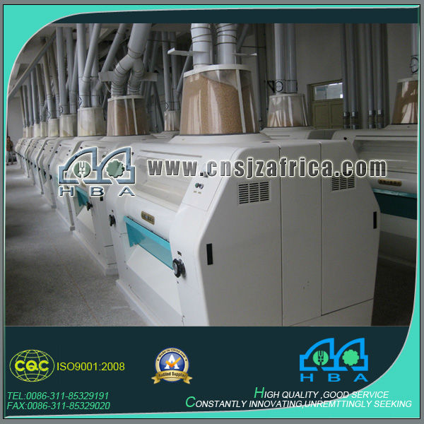 corn rice wheat flour mill complete production line