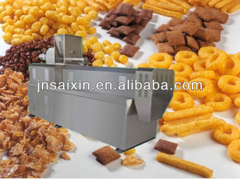 Corn Snack food Machine,Puffed Snack Machine,snack food making machine