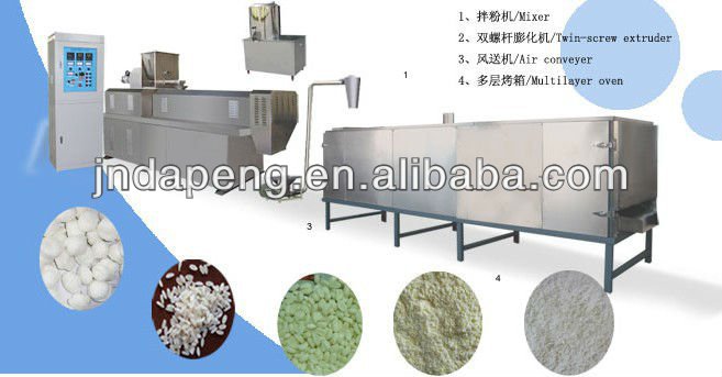 corn sticks/corn puffs/rice snack/rice puffs manufacturing extruder machine