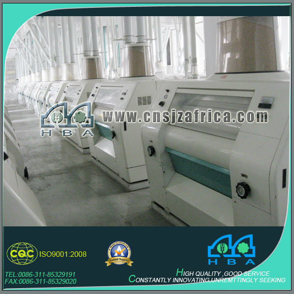 Corn wheat flour processing machinery plant