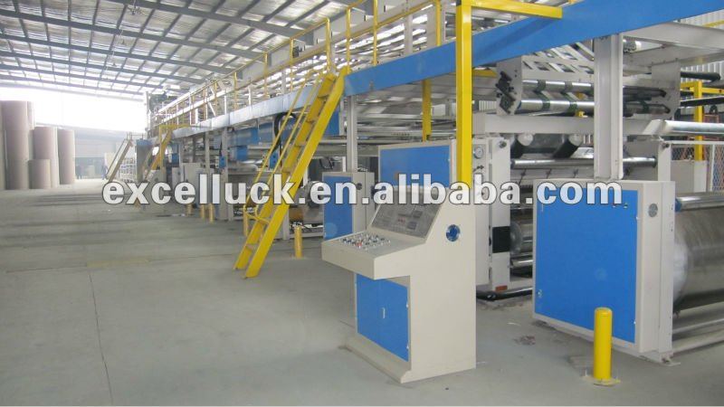 Corrugated board production line