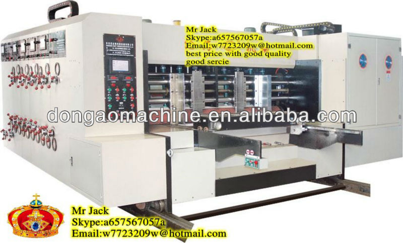 Corrugated box printer/Semiautomatic printing machine