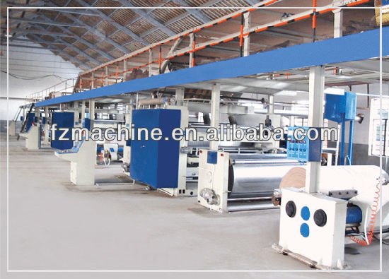 corrugated cardboard box making machine