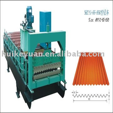 corrugated forming machine