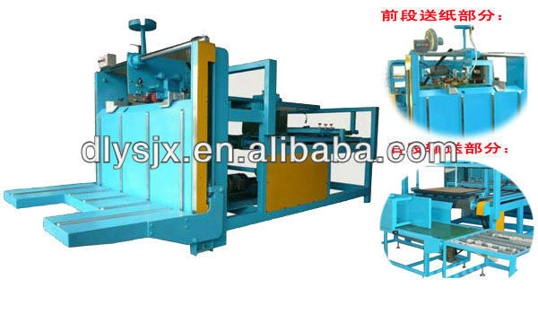 corrugated paperboard folder gluer machine/ carton making machine