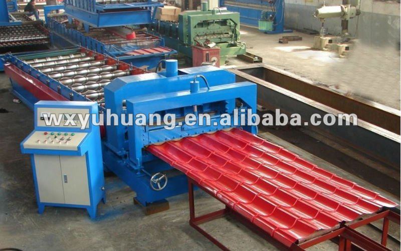 corrugated roof sheet forming machine