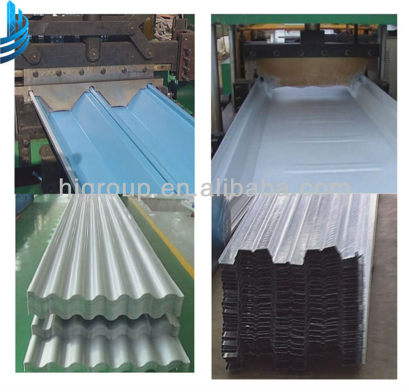 corrugated steel sheets/ tiles making machine for roof wall and fence