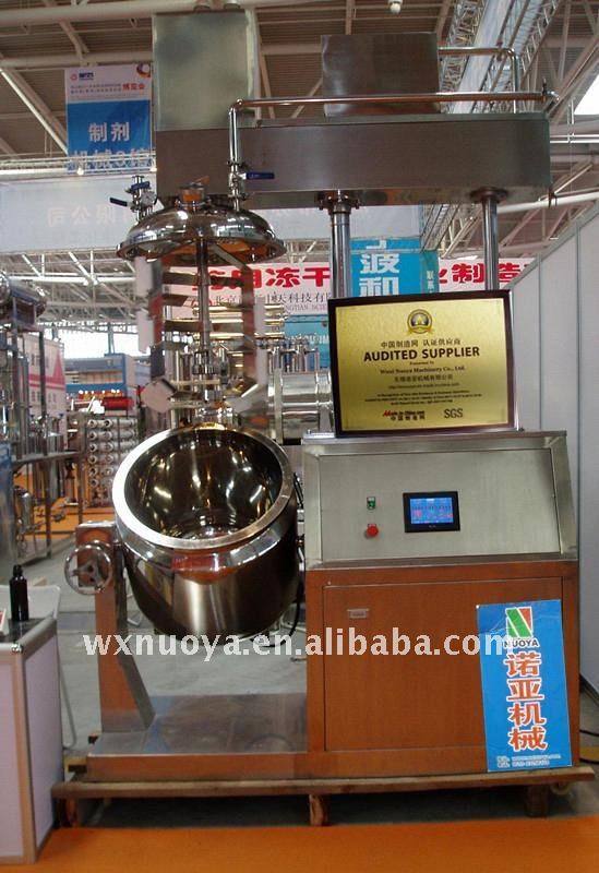 cosmetic shampoo vacuum emulsifying machine/emulsifying mixer/homogenizing mixer/homogenizer