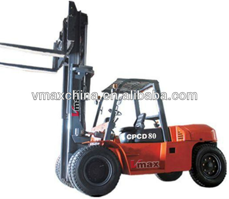 counter balance diesel forklift truck CPCD80