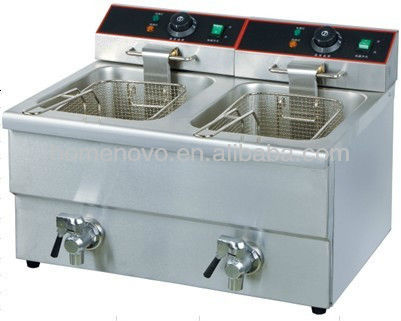 Counter Top Electric 2-Tank Fryer