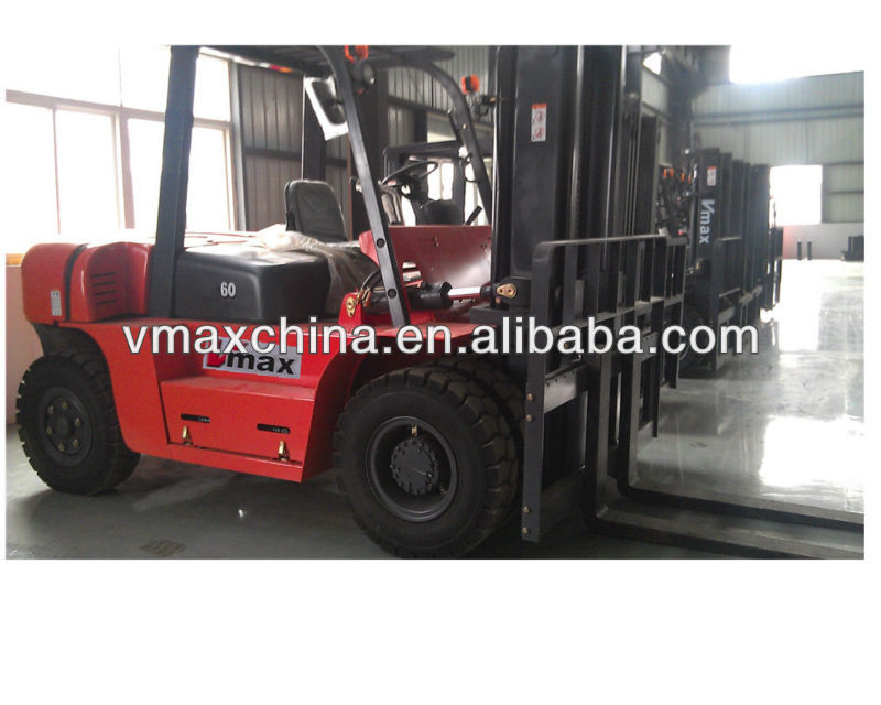 CPCD100 diesel forklift truck with 10tons load capacity