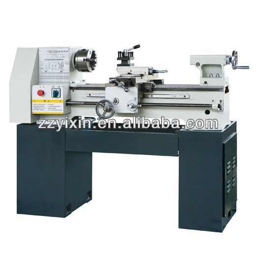 CQ6128 bench lathe manufacture with DC brushless motor and Infinitely variable speed