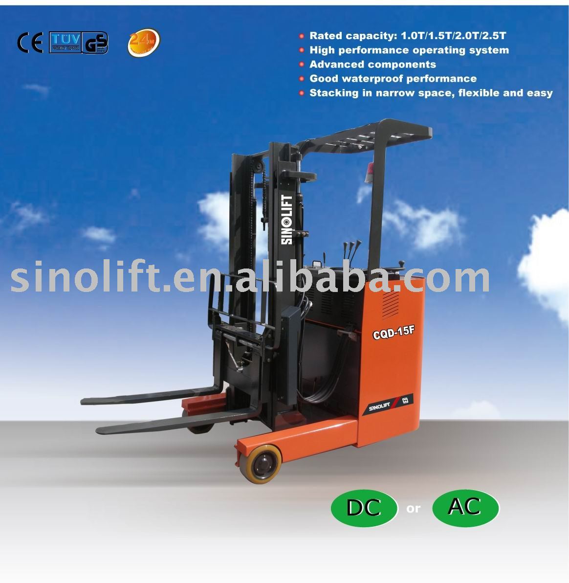 CQD-F series Electric Reach Truck