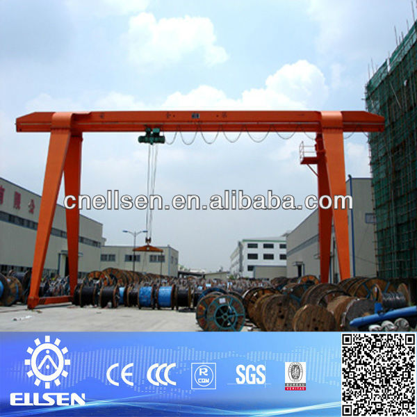 Crane hometown hoist Single beam gantry crane