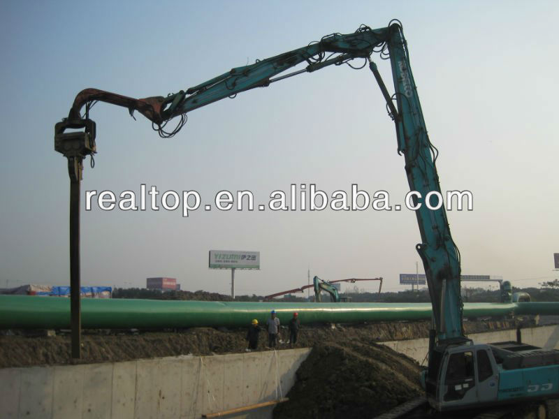 Crane Type Electric Sheet Pile Vibro Hammer RP550