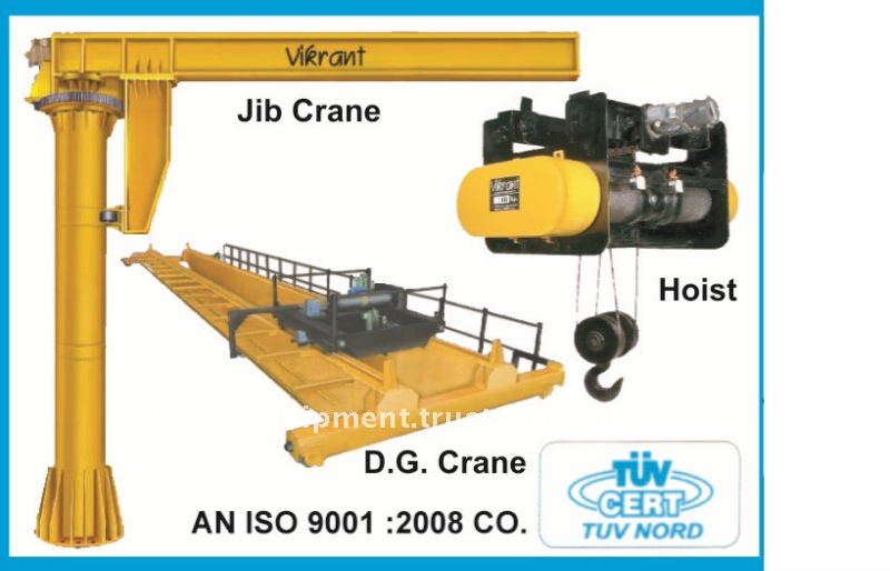 CRANES, EOT CRANES, JIB CRANES