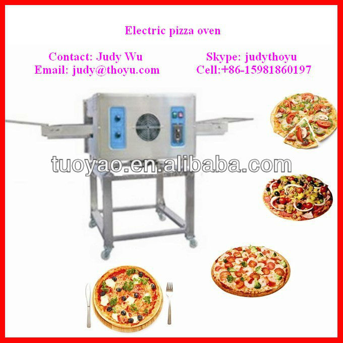 Crawler-type baking pizza oven for 18 inch pizza