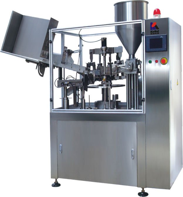 Cream filling and sealing machine