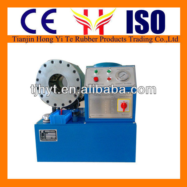 Crimp range: 6-51mm or 1/4"-2" Voltage :220/380V Hydraulic hose fitting crimping machine for sale