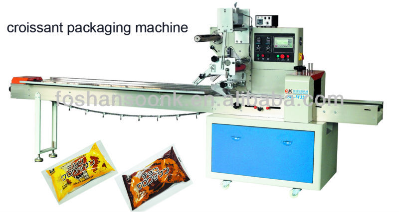 croissant semi-automatic pillow bag packaging machinery